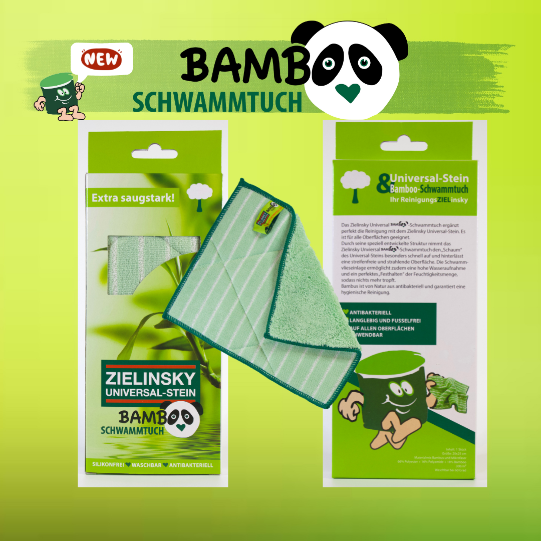Bamboo Schwamm Tuch