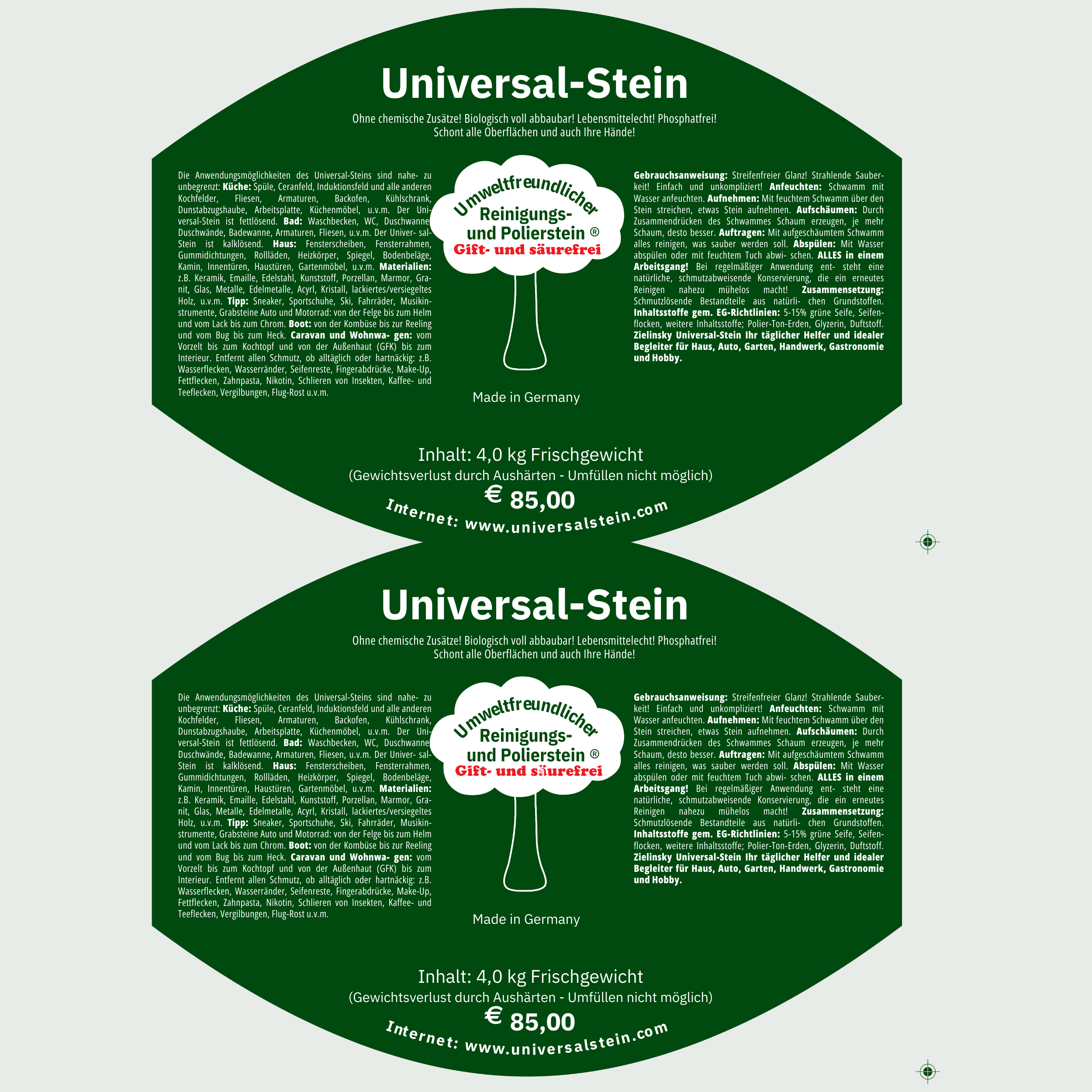 Universal-Stein 4kg