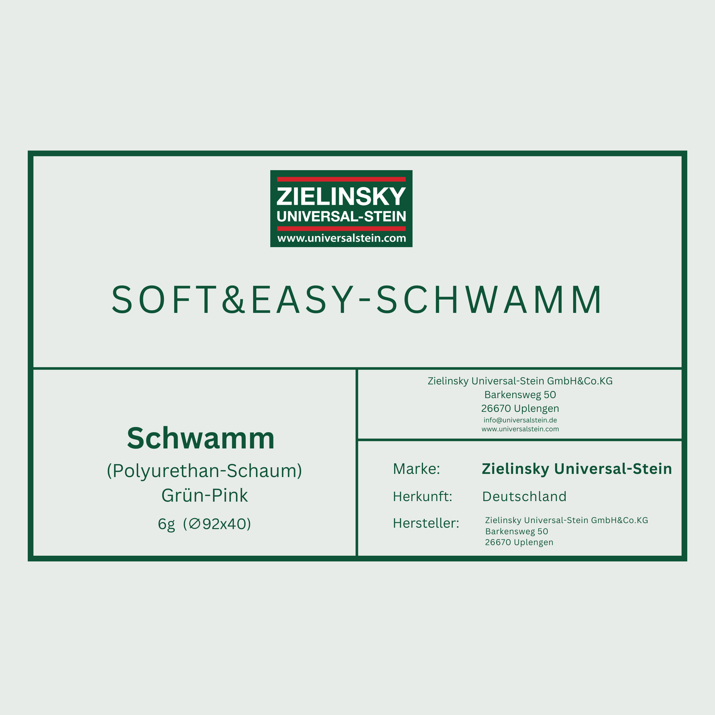 Soft & Easy Schwämmchen